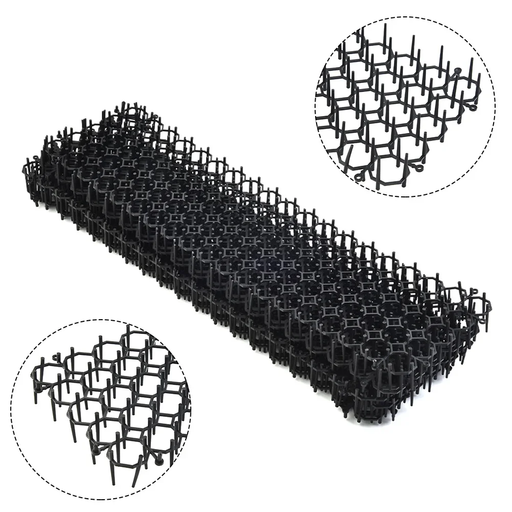 

Part Scat Mats Practical Quality 19.29x5.51 Inch Accessory Deterrent Mat Garden Plastic Spikes 49cm*14cm*2.8cm