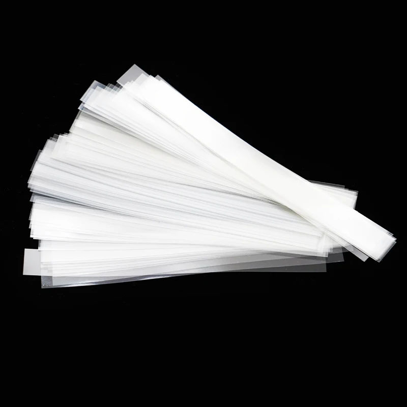 200Pcs Dental Clear Polyester Matrices Anterior Resin Restoration Matrix Bands Strips Width 10mm Filling Decayed Tooth