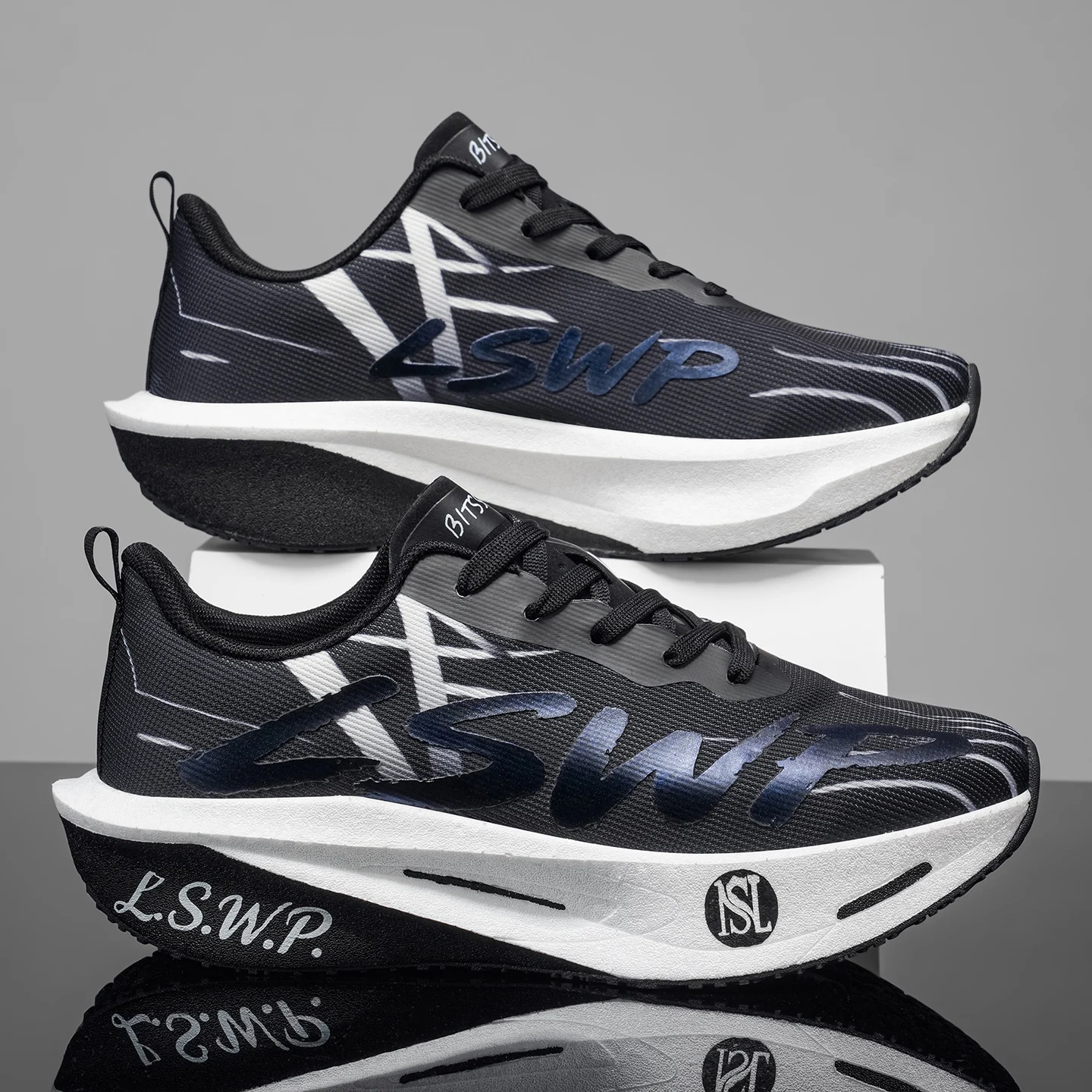Freizeitsportschuhe für Herren, Ganzjahres-Freizeitschuhe für Herren, Outdoor-Sport-Laufschuhe für Herren, Freizeitschuhe mit dicker Sohle und erhöhter Absatzhöhe, geeignet für Outdoor-Aktivitäten, Fitness, Straßenjoggen, vielseitige, modische und trendige Freizeitschuhe, geeignet für alle Jahreszeiten – Detail 6