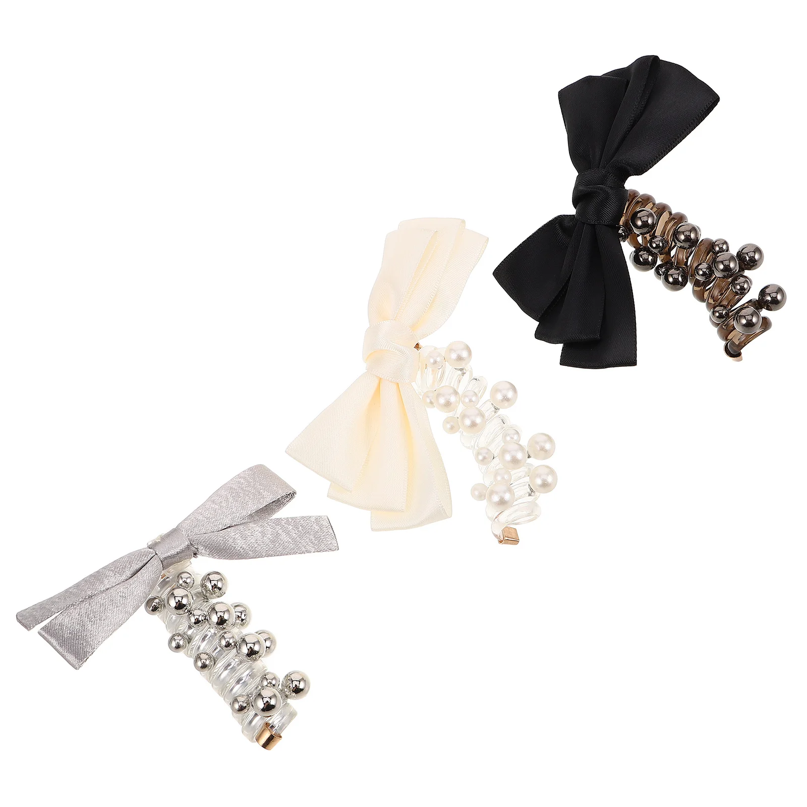 

1Set Spiral Bowknot Telephone Line Braided Hairband Elastic Hair Ties No Damage Bubble Ponytail Holders Hair Accessories