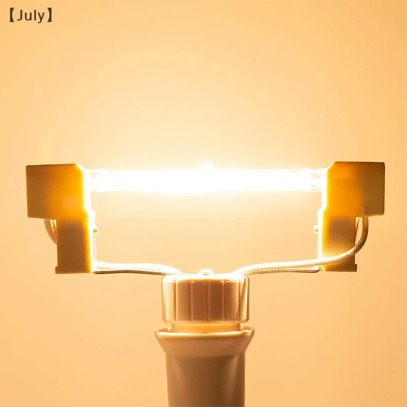 maverajullemente 1Pc 100/200/300W Lámpara halógena 118mm Bombilla halógena lineal R7s de doble extremo AC230V Decoración del hogar Bombilla halógena R7s
