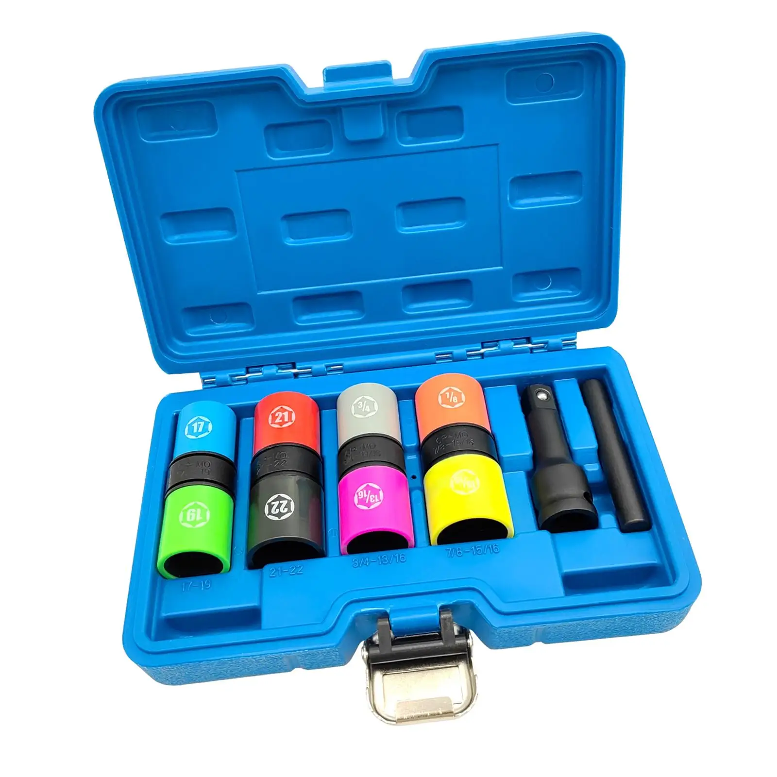Lug Nut Socket Set Impact Deep Socket Premium 1/2-inch Drive Wheel Impact Flip
