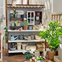 1/6 1/12 Puppenhaus Modell Möbel Zubehör Blumenregal Gartenkonsole Lagerregal Bjd Ob11 Gsc Blyth Soldat Lol Miniatur