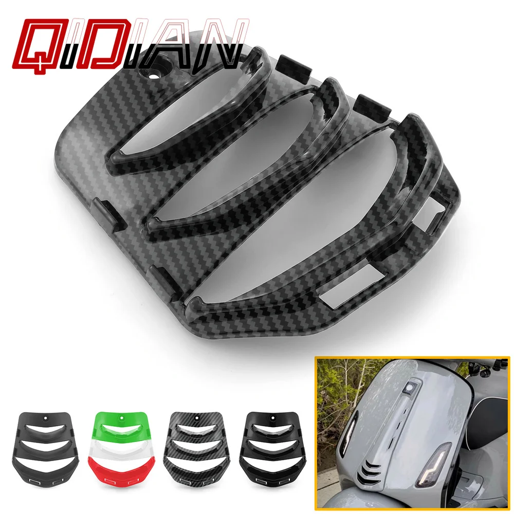 

Accessories For Vespa Sprint 50 125 150 SPRINT50 2024 Motorcycle Horn Cover Inlay Tie Grill Cover ABS polychrome Fairing