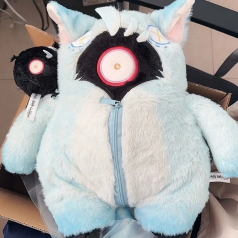 Genuine Genshin Impact The Doctor Il Dottore Monster Plush Bag Charm Computer Monitor Hanging Plush Pendant Collectible Toy Gift