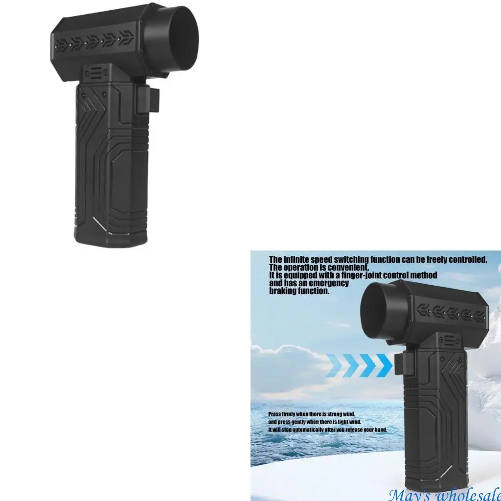 

Высокоскоростная турбин вентилятор вентилятор 700 г тяга 70 м/с Скорость ветра Перезаряжаемая батарея 10000 мАч для открытых