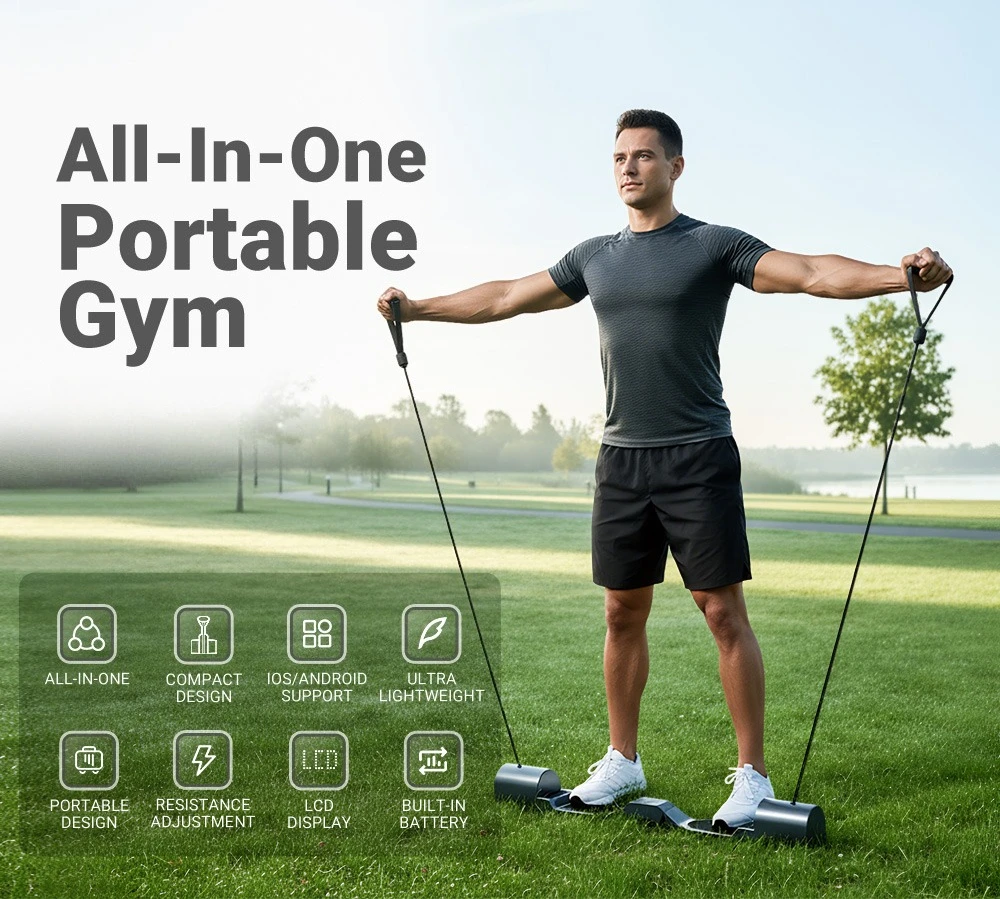 Newly designed smart home fitness equipment all-in-one machine for daily strength training App control factory OEM production