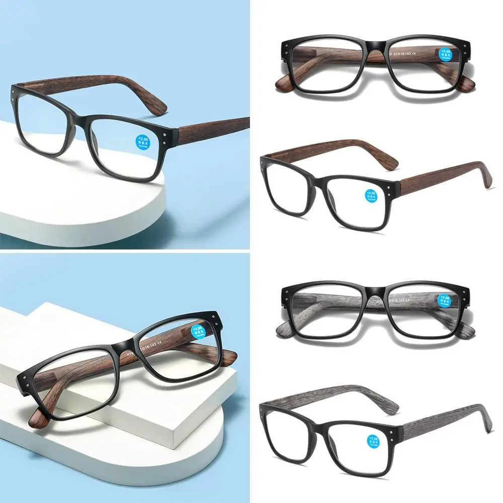 Gafas de lectura ultraligeras con bloqueo de rayos azules, lentes de PC para hipermetropía, protección ocular, gafas ópticas