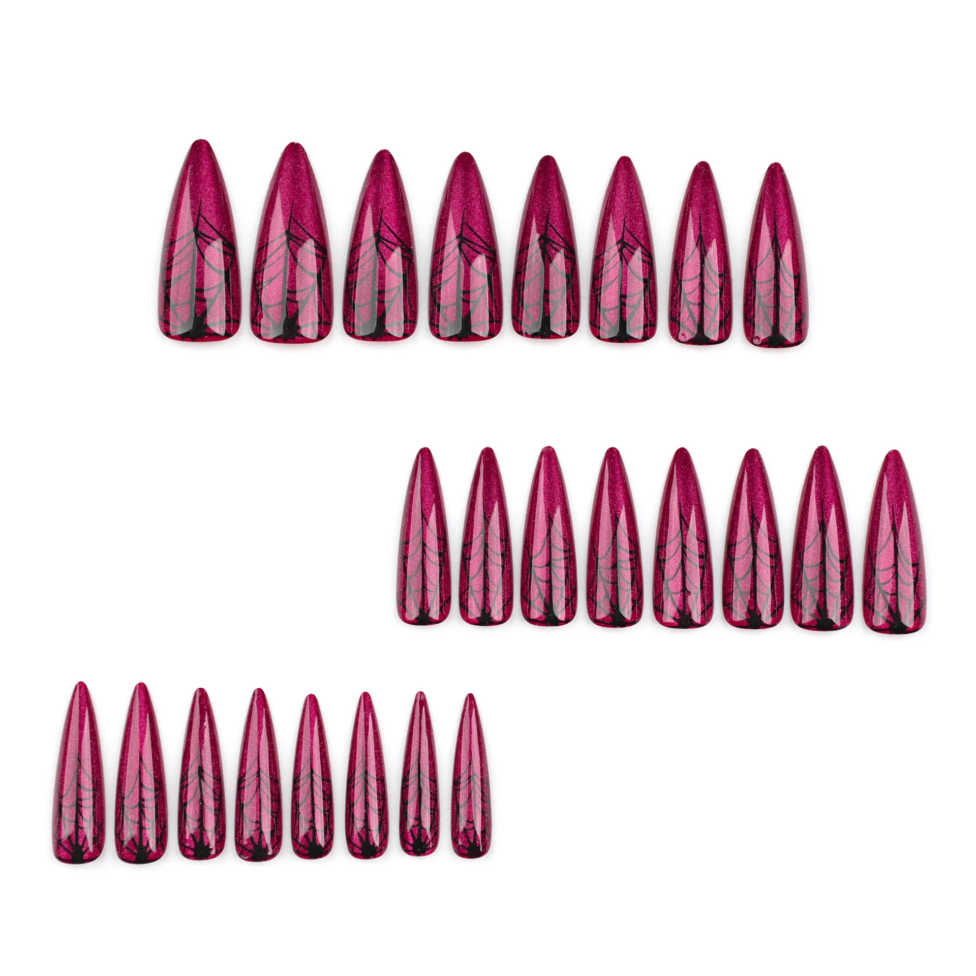 Halloween Red Cat Eye Nail Art - Nail Art Red review and price