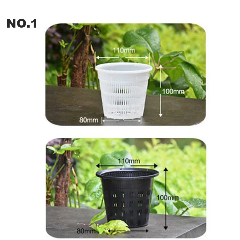 Mesh Pot Net Cup Basket Gardening Orchid Flowers Planting Nursery Pots Breathable Hydroponic Vegetable Plant Grow Garden Tools