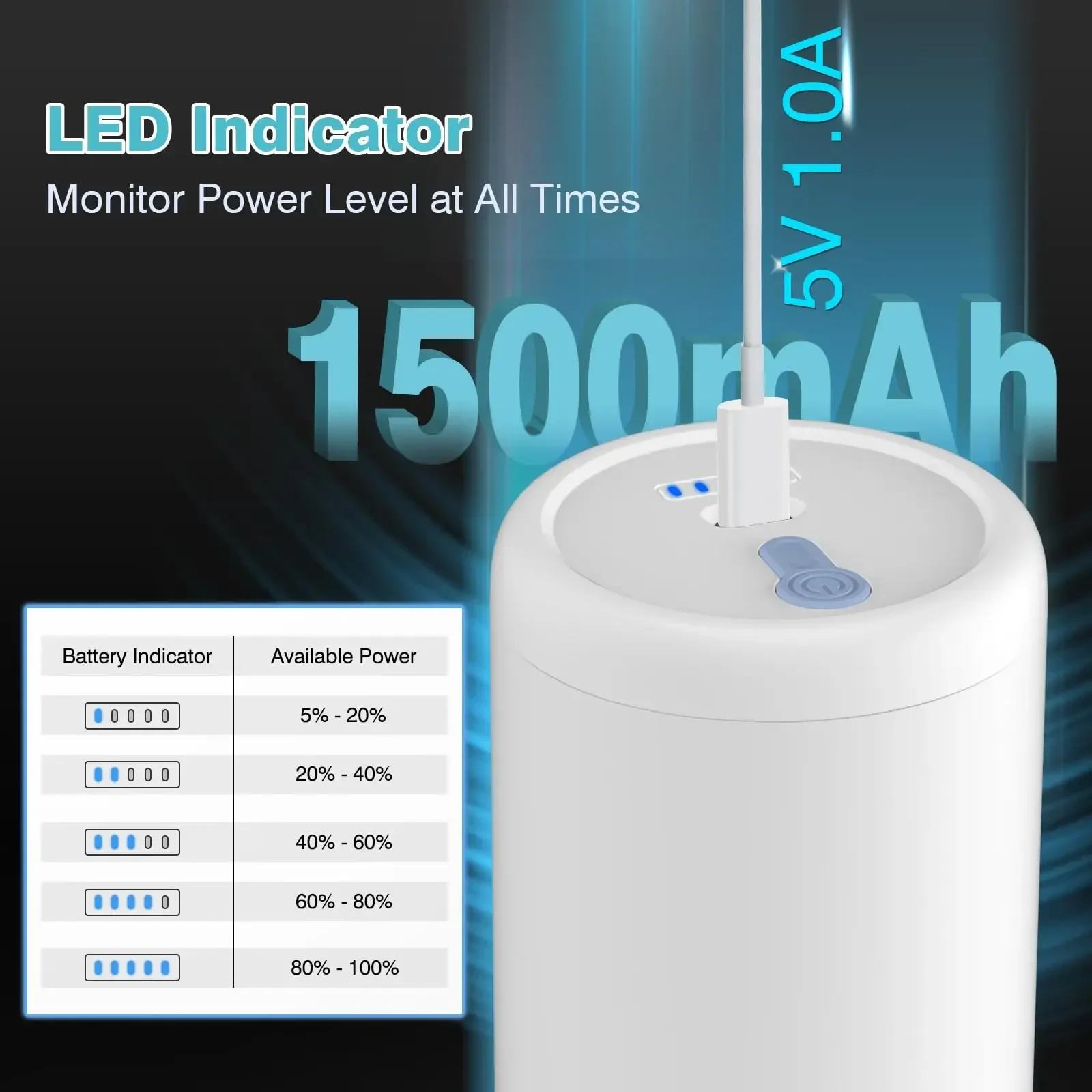Rechargeable Electric Air Pump Wireless Outdoor Camping Inflator Deflator for Air Mattress Swimming Pool Portable Inflation Pump view 3