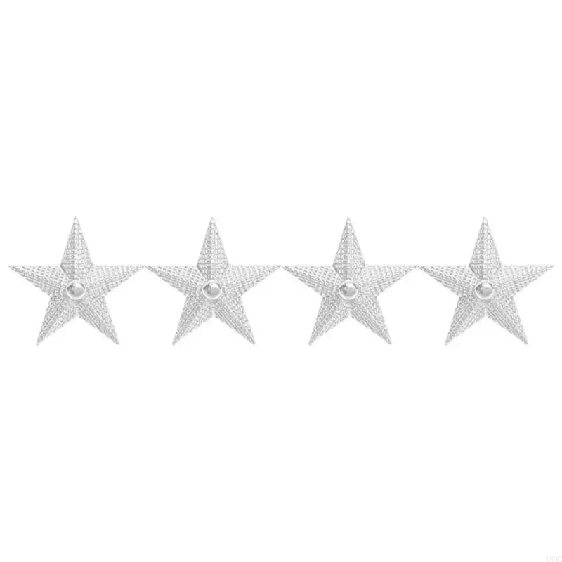 195C Eye Catching Star Enamel Pin for Themed Parties and Performances Casual Wear