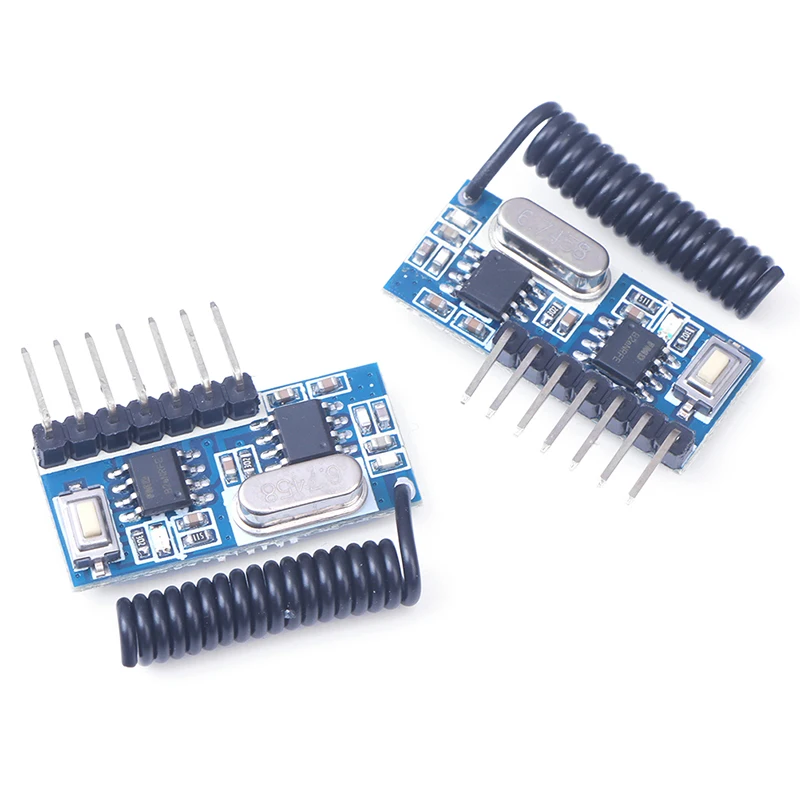 1 Buah RX480E 433Mhz Penerima RF Modul Dekoder Kode Pembelajaran 433 Mhz Output 4CH Nirkabel untuk Pengkodean Remote Control
