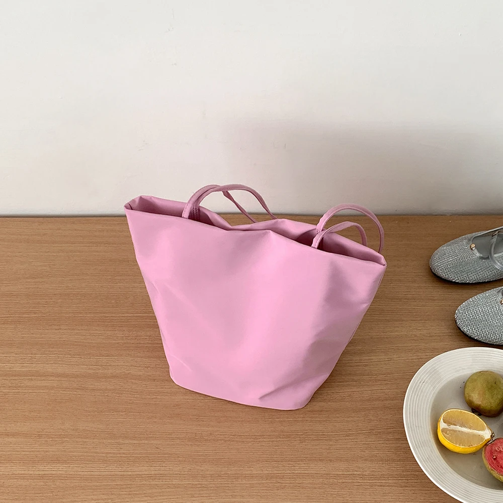 

Casual Nylon Bucket Bags for Women Shoulder Bag Fashion Soft Women Bag NEW Tote Purses and Handbags Female Shopper Commuter Bags