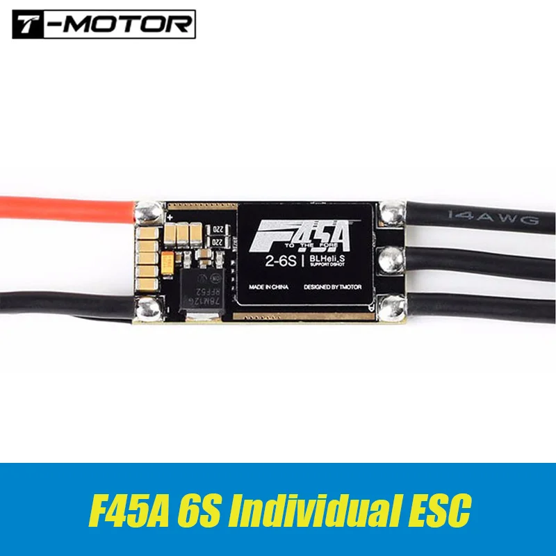 T-MOTOR F35A F45A 3-6S BLHeli_32 32Bit ESC High Quality Speed Controller for FPV RC Racing Drone Plane