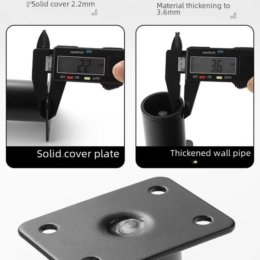 Adjustable Height Furniture Support Legs Heavy-Duty Replacement Legs Bed Beam Support Leg Load-Bearing Floor Protector