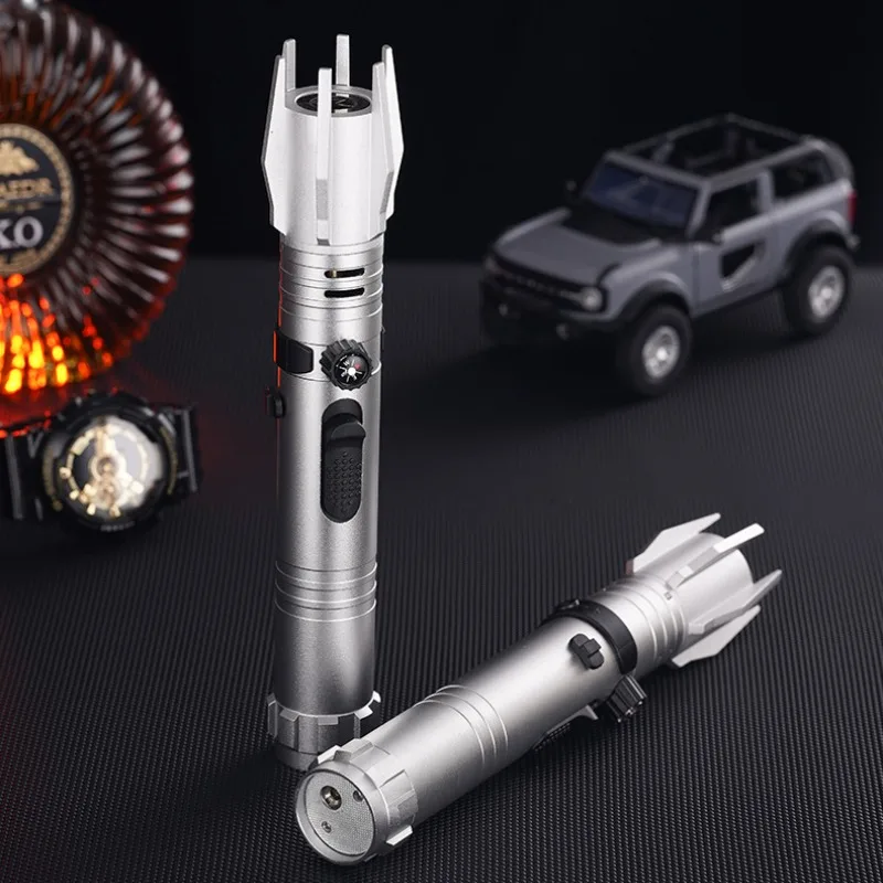 Butane Gas Torch Lighter High-Flame Ignition Guns Outdoor Windproof Flamethrower BBQ Kitchen Tools Cigarette Accessories Lighter