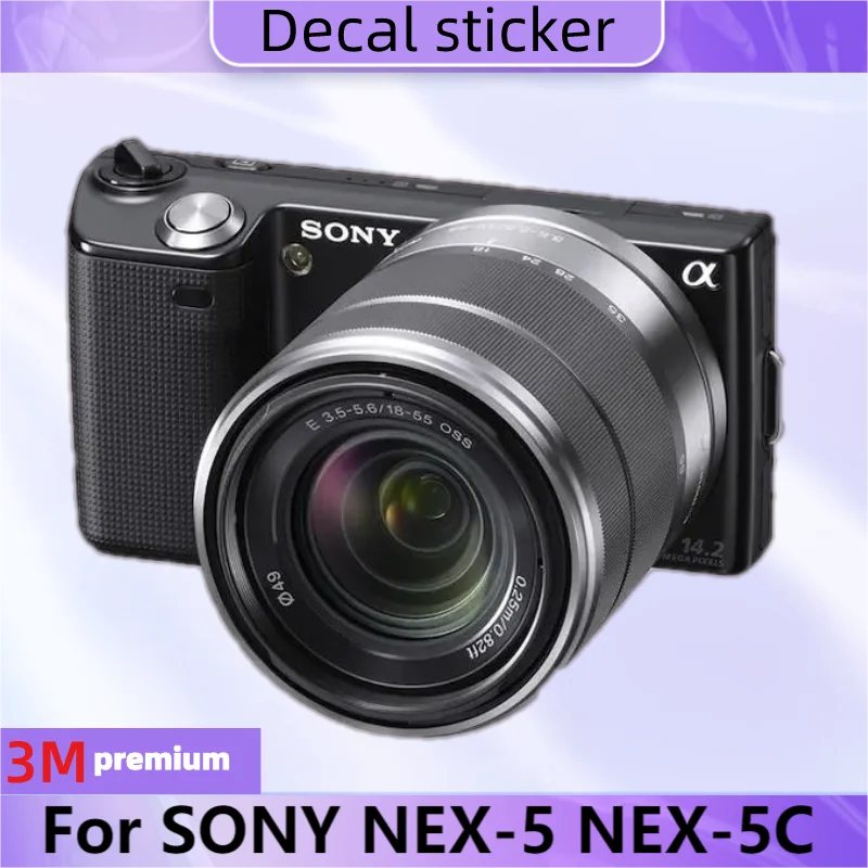 For SONY NEX-5 NEX-5C Camera Sticker Protective Skin Decal Vinyl Wrap Film Anti-Scratch Protector Coat NEX5 NEX5C