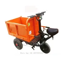 Small Dump Truck Hand Ash Truck Battery-powered Electric Transfer Truck At Construction Site