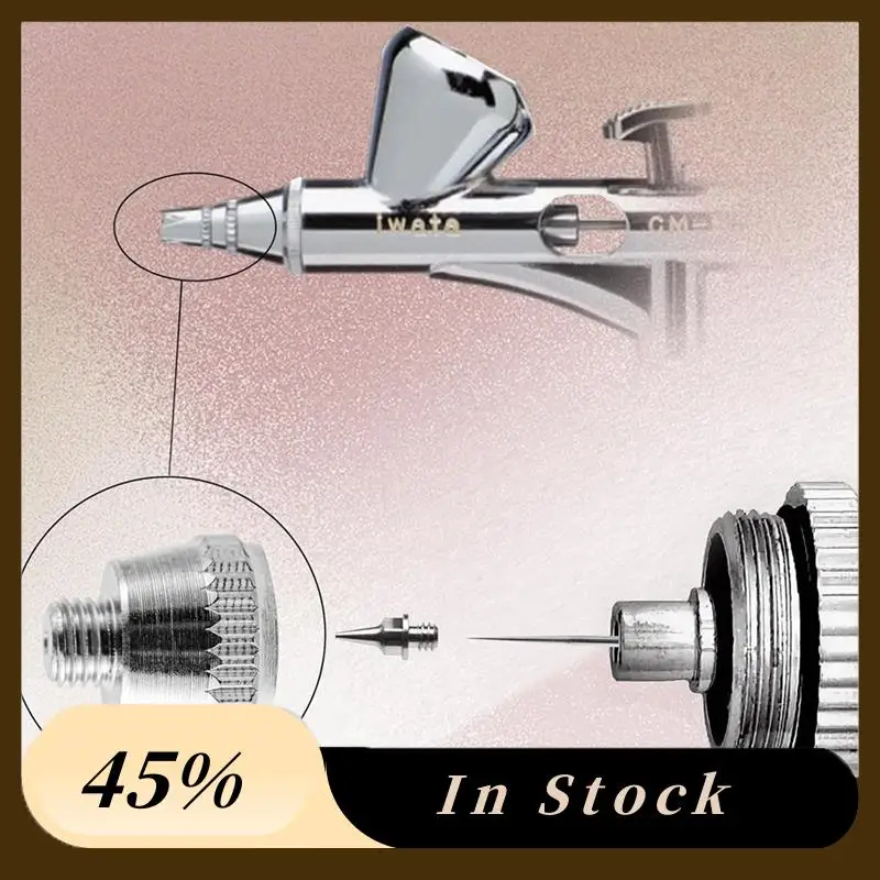 

A78K New 21 Pieces Airbrush Nozzle Cap Kit 0.2Mm/0.3Mm/0.5Mm Airbrush Needle Replacement Parts For Airbrush Sprayer Accessories