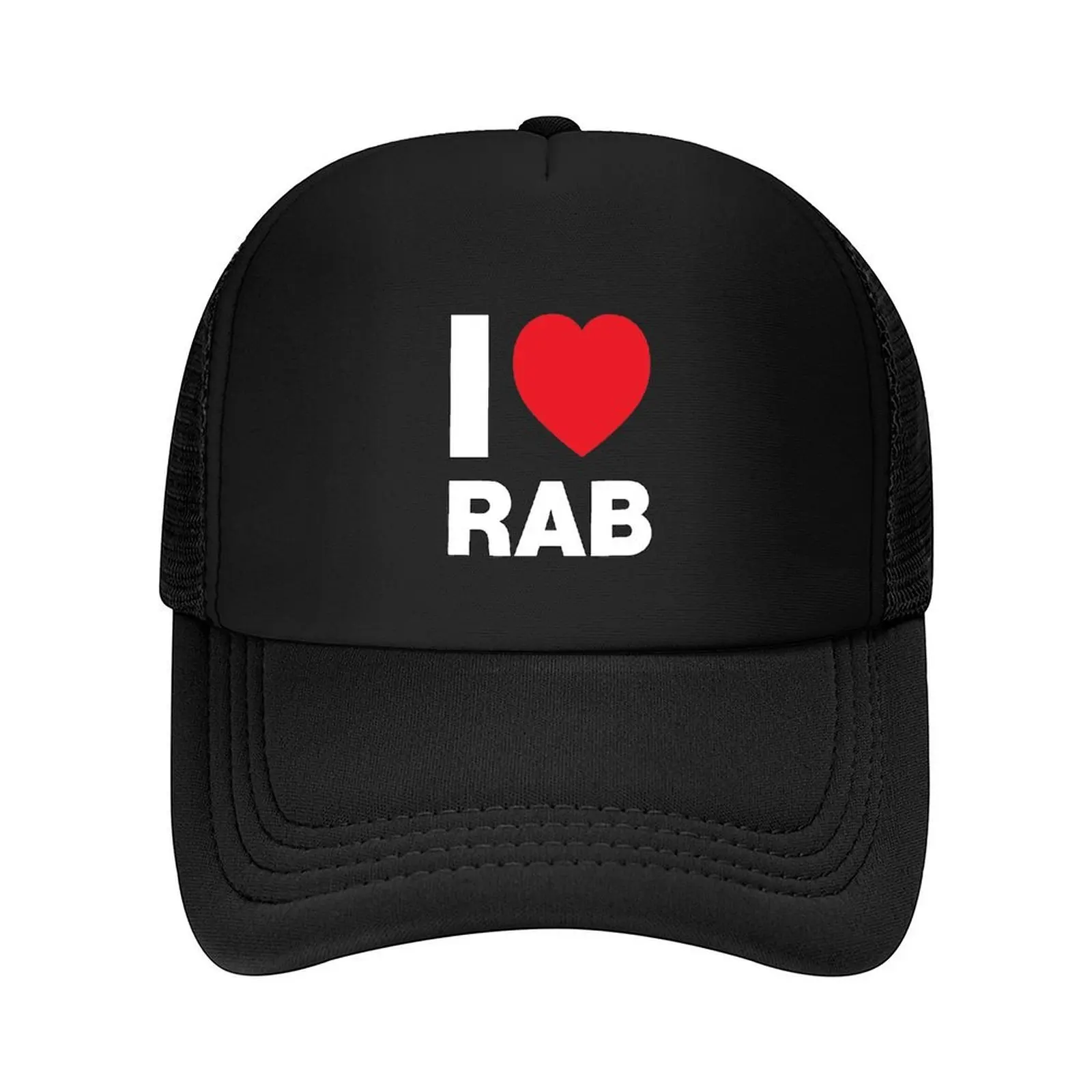 

Бейсбольная кепка I Love Rab, Croatia, защита от ультрафиолета, солнечная шляпа, пляжная шляпа с козырьком, мужская одежда для гольфа, женская