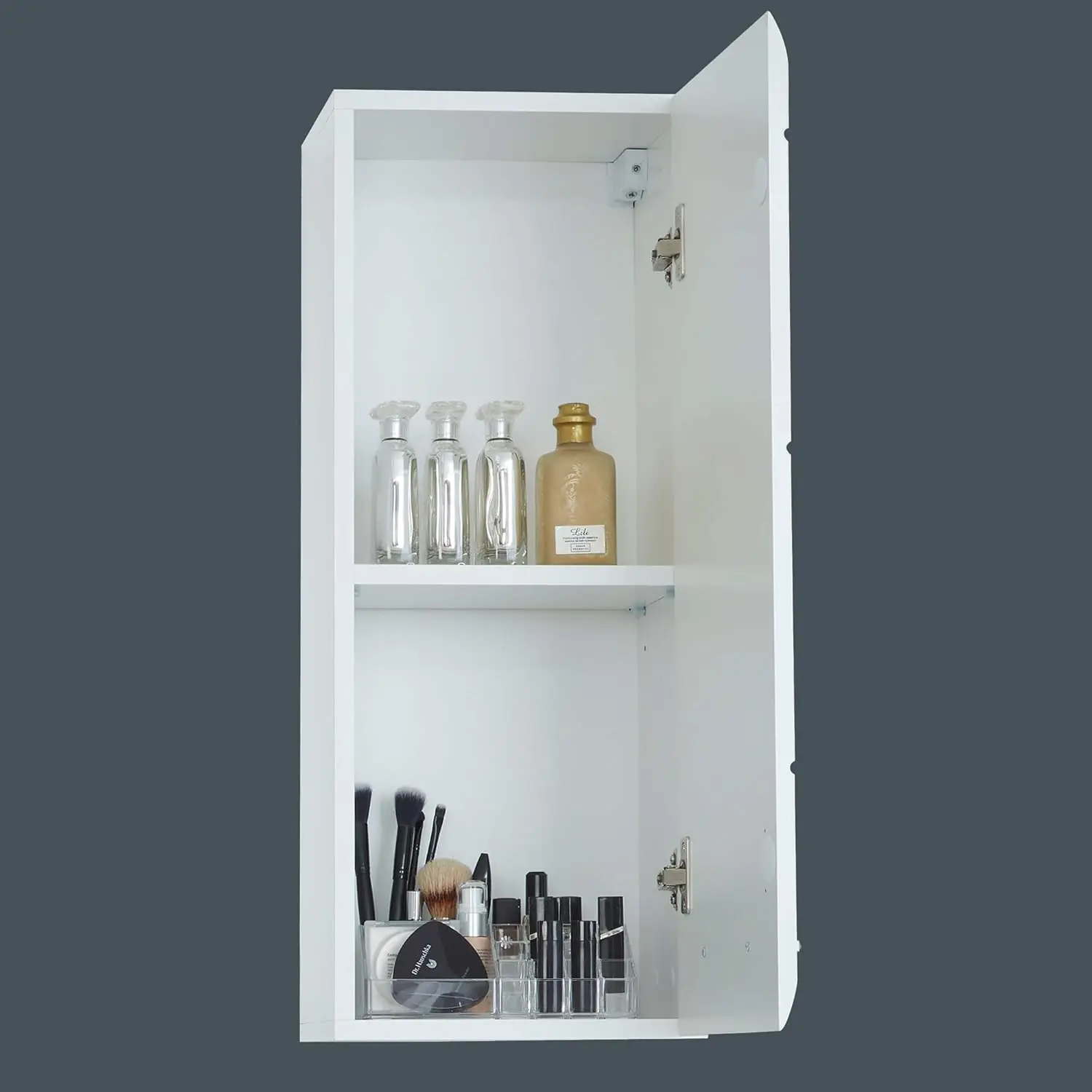 smart living 1116-501-01 Skin Placard Murale de Salle de Bain Blanc Ultrabrillant LxHxP 30x77x23 cm image 3
