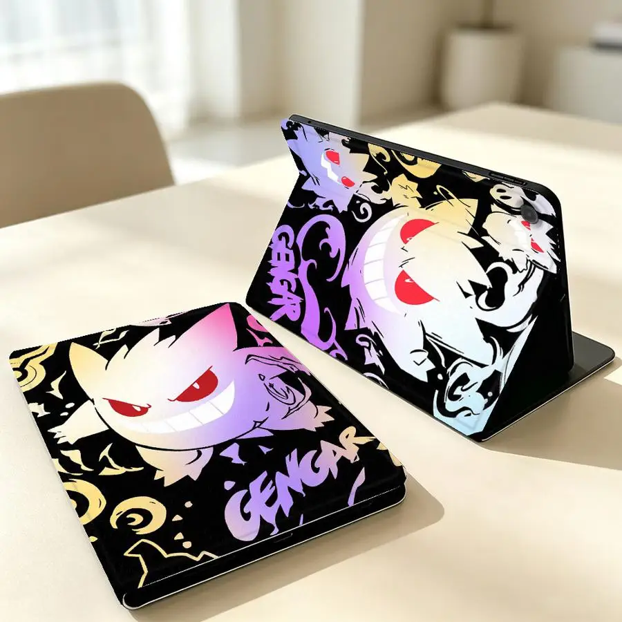 Case for Samsung Galaxy Tab S10 Plus A7 Lite S11 A9Plus S10FE S9+ S10 Lite S7 S8+ S9 FE A8 A11 With Pencil Holder Animes Gengar