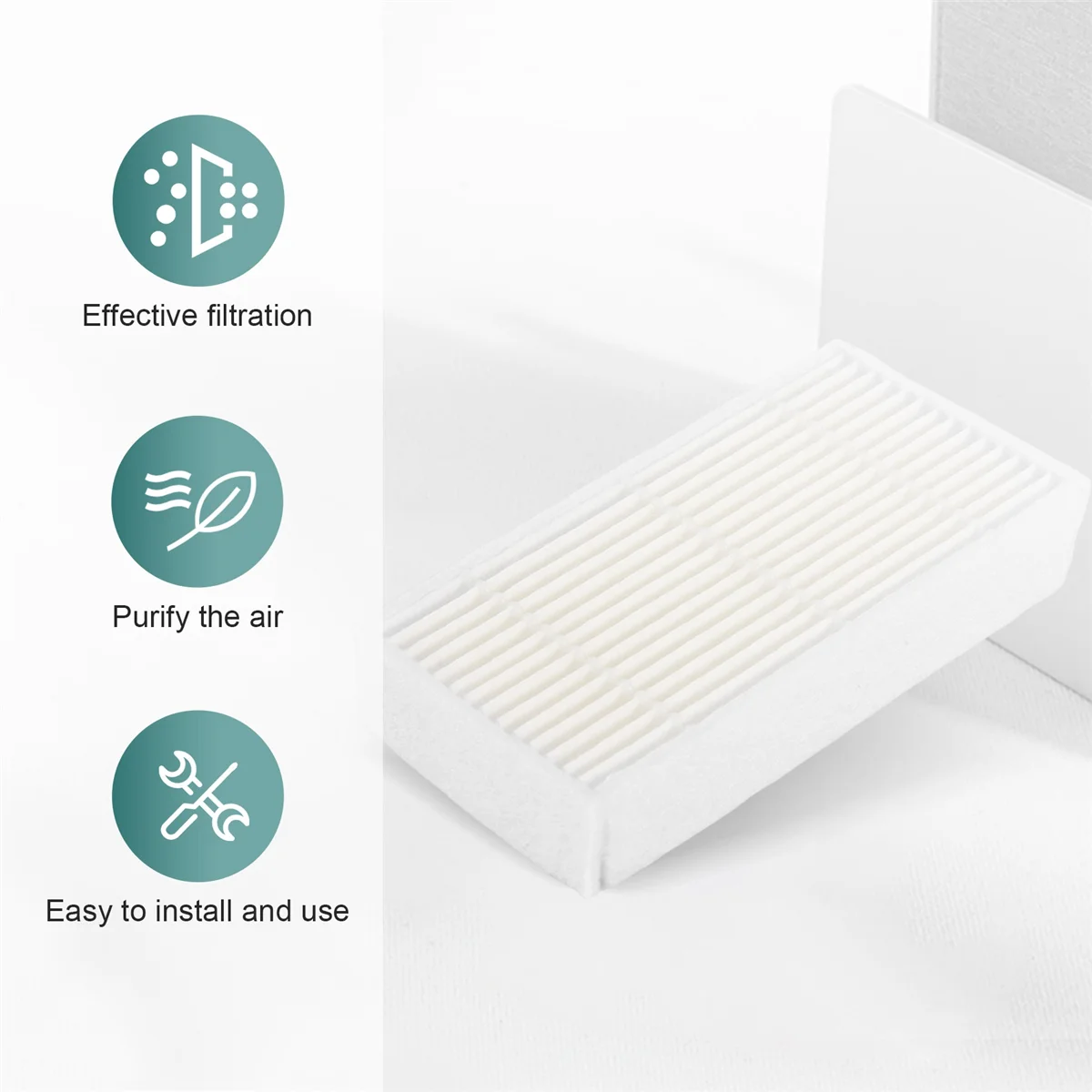 A01M 20-комп. Hepa-фильтр для Ilife V5 V5S V3 V3S V5Pro V50 V55 X5 V5S Pro, запчасти для робота-пылесоса