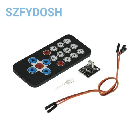 Infrared IR Wireless Remote Control Module Kits DIY Kit HX1838 For Raspberry Pi STM Arduino