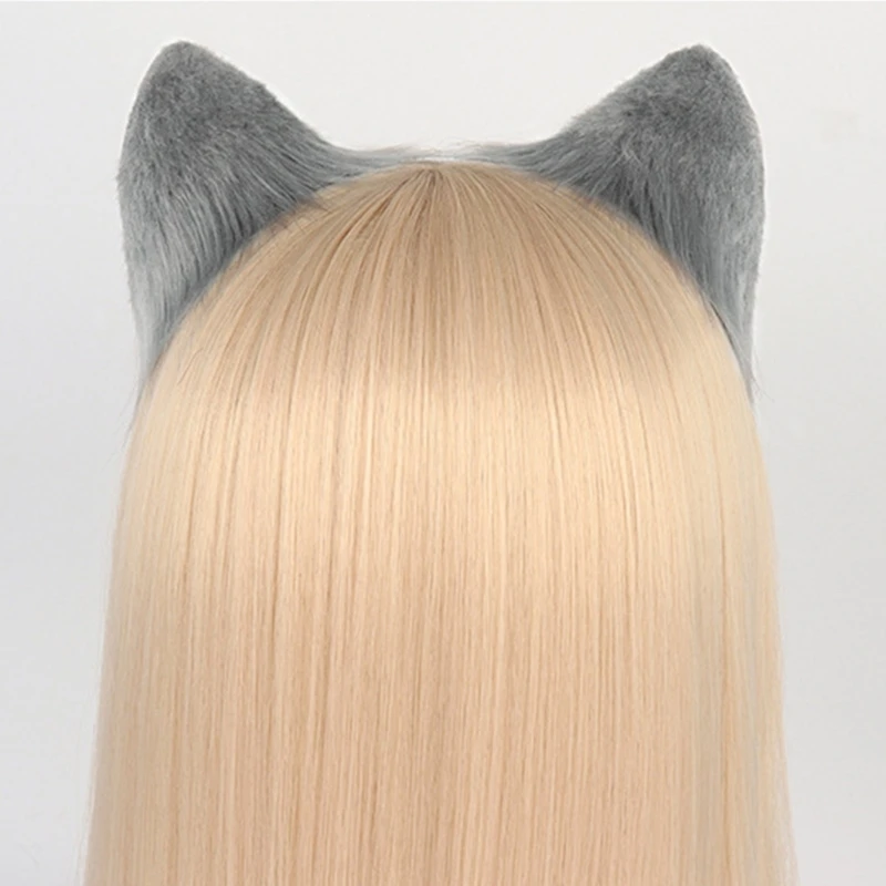 مشبك شعر على شكل أذن القطة من لوليتا مشبك شعر على شكل أذن قطة من إكسسوارات شعر لوليتا N7YF