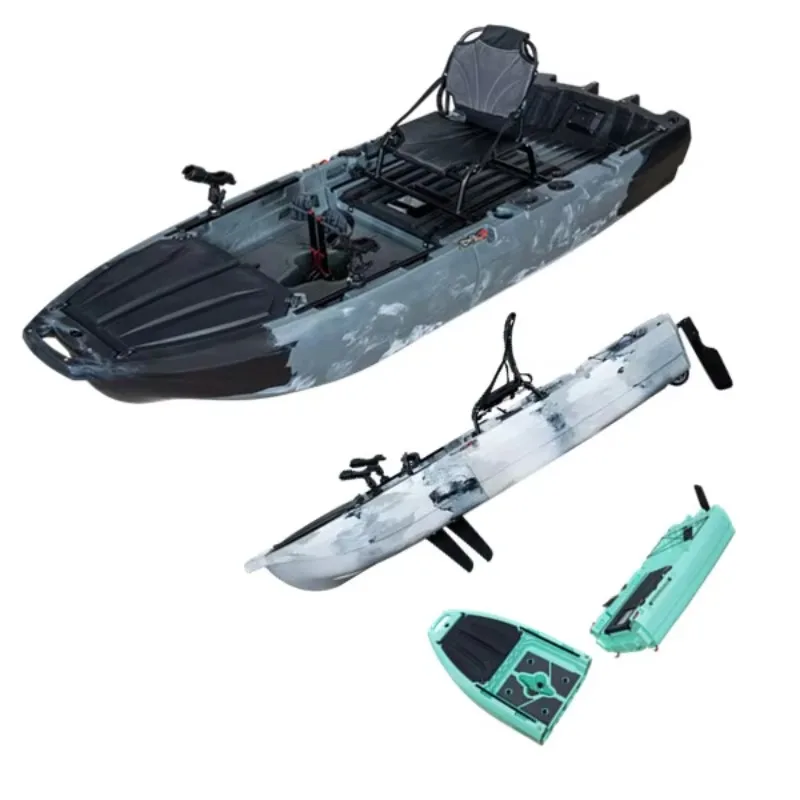 

Fishing Kayak with Livewell | Portable Snap-Together Design, Stable Wide Hull for Fresh Catch Storage & Easy Transport