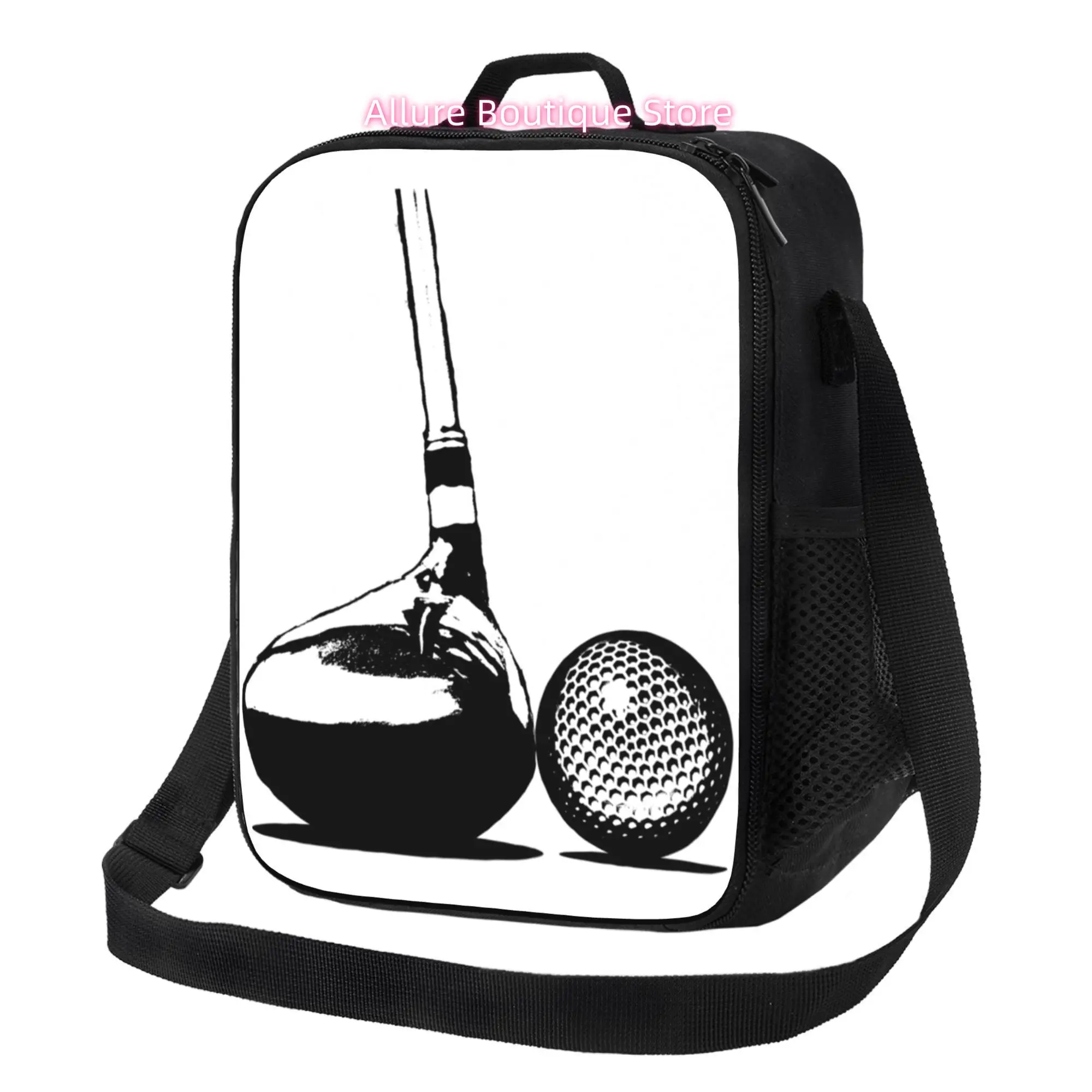 Golf Club and Golf Ball Tote Bag for Office Work Business Travel Commute Shopping Daily Carry Non Food Contact, Non-Food Contact