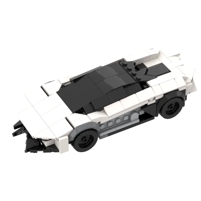 MOC  DIY racing sports car Vehicle Speed Champion Racer Building Blocks Brick Creative Garage Toys for  （267/305/406pcs）