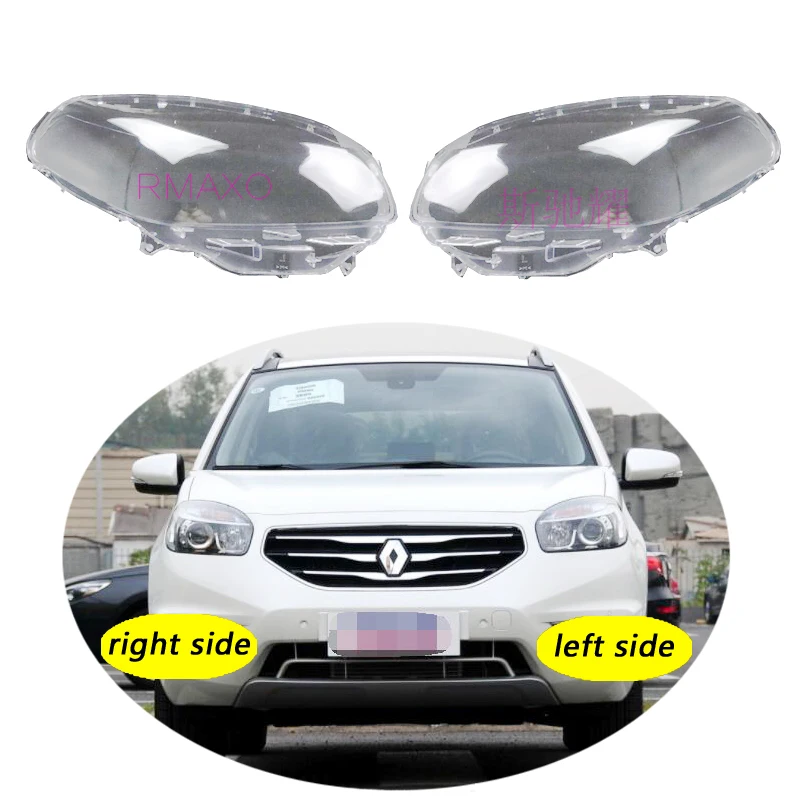 Use For Renault Koleos 2012-2016 Transparent Headlamp Cover Lamp Shade Front Headlight Shell Lampshade Lens shell