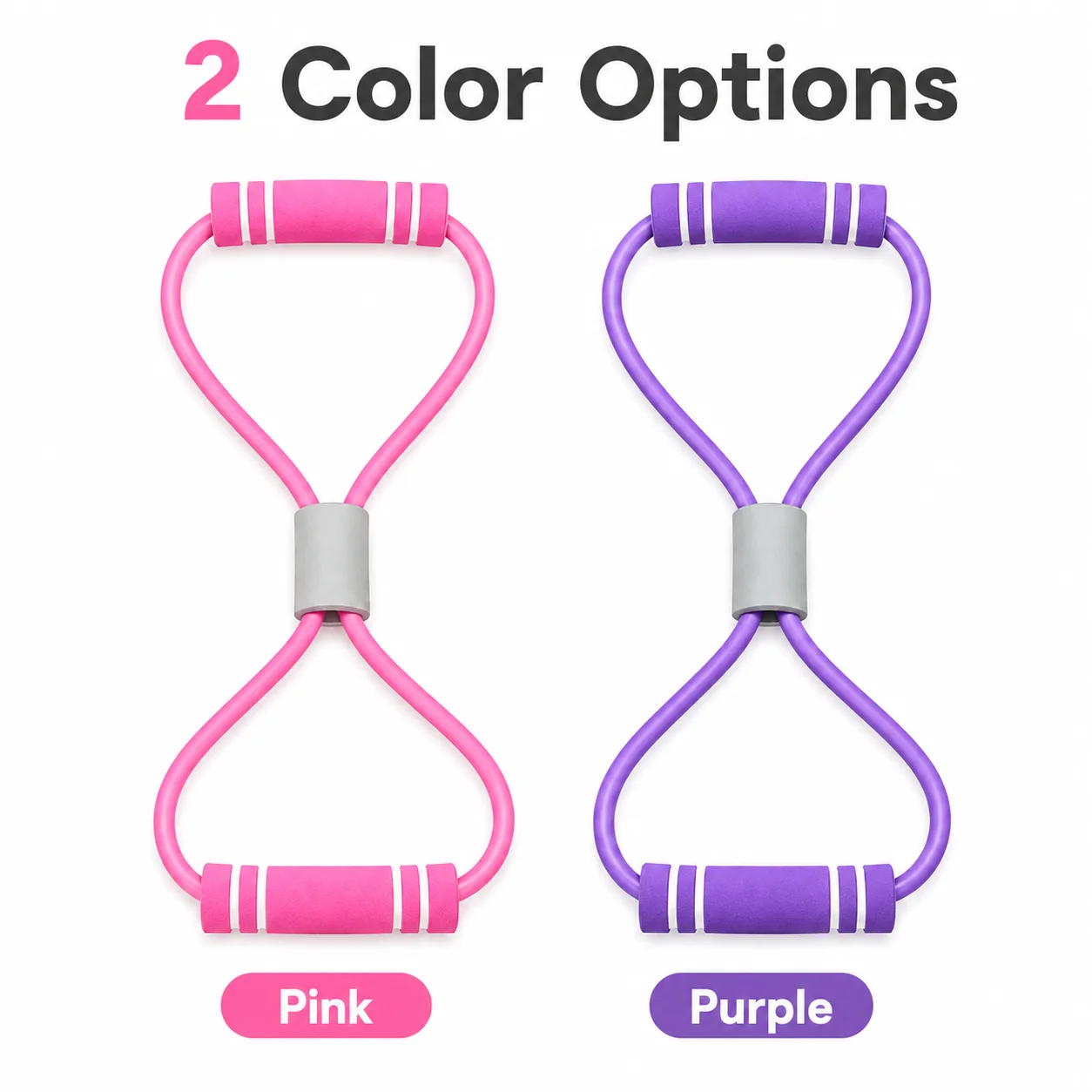 Bandas de Resistencia para Mujer Color Rosado