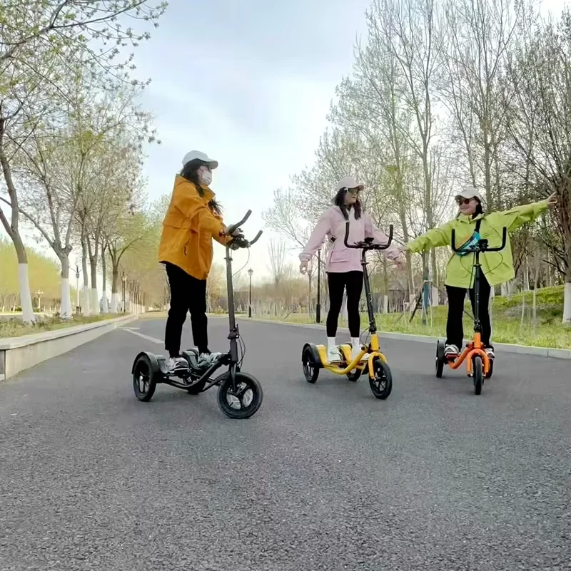 2025 New Teenagers Outdoor Aerobic Exercise Bike Upright Bicycle Weight Loss Exercise Fitness Cycling Tricycle Fitness Step Bike
