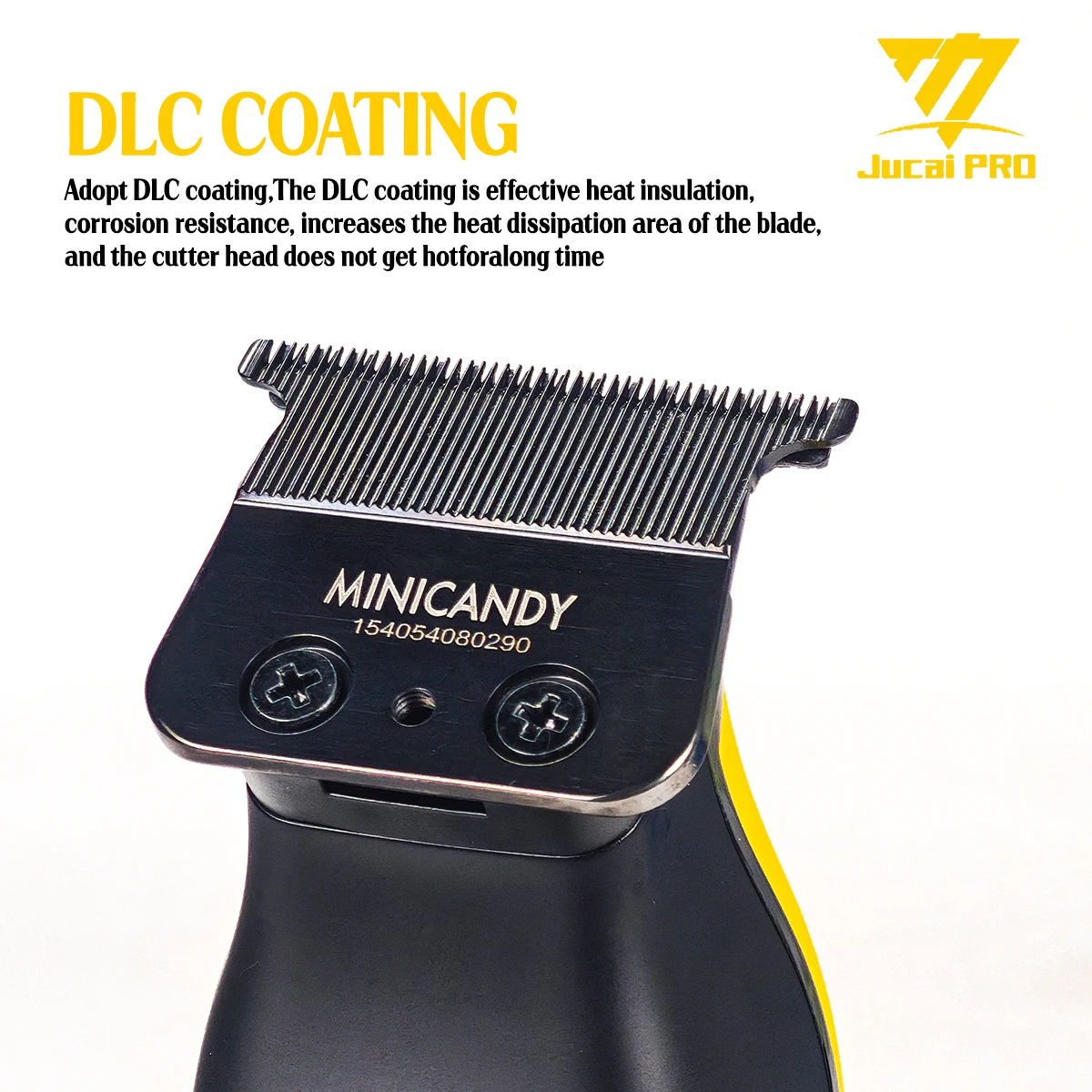 MINICANDY F2 المهنية الرجال الشعر المتقلب 8000 دورة في الدقيقة الخارجية الدوار فرش السيارات الحلاق DLC شفرة مقص الشعر صالون الاستخدام