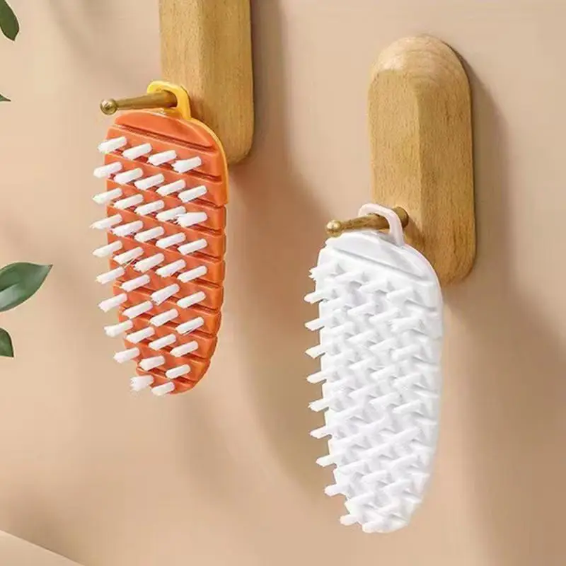 Fruit And Veggie Wash Corn-shaped Vegetable Cleaner Vegetable Cleaner Brush Cute Kitchen Accessories Multifunctional Household