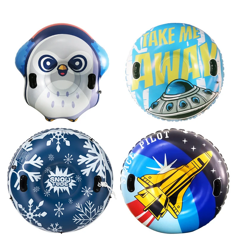 A Variety Of Snow Ski Inflatable Ring Thickened Wear-Resistant Snowboard Drag Ring Snow Supplies Winter Ski Equipment