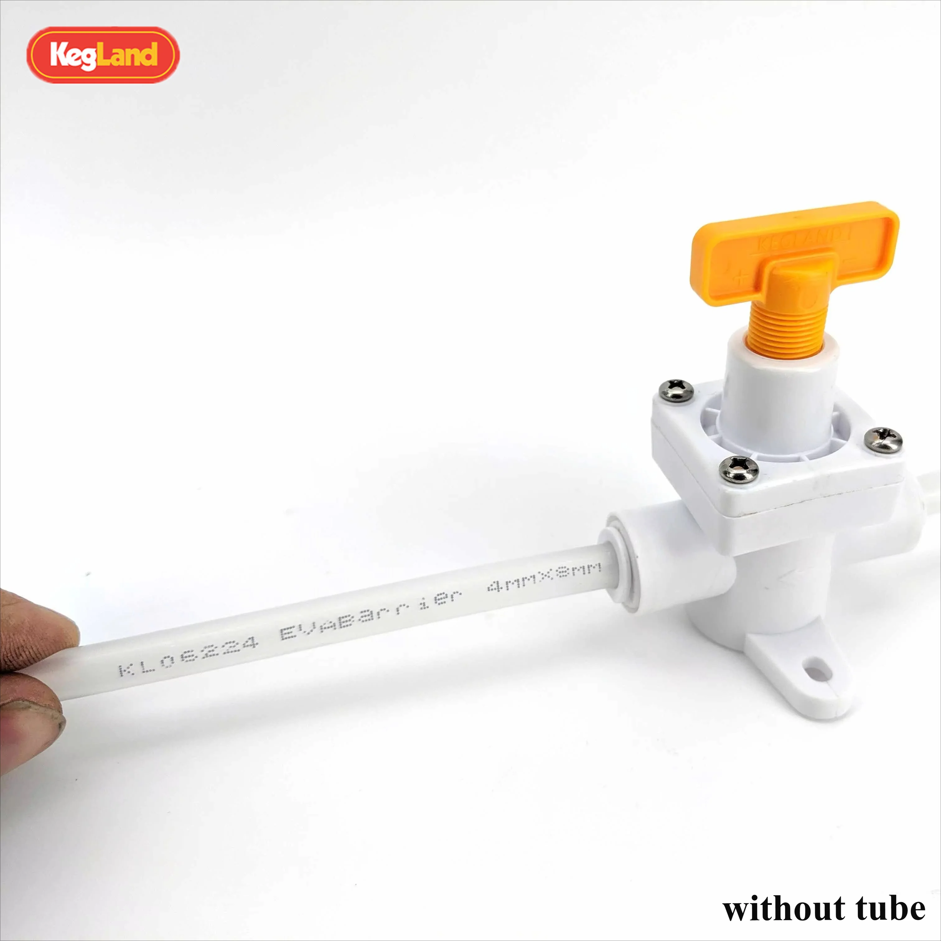 KegLand 8mm Duotight - Inline Regulator with Adjustment Handle  （without Gauge） Beer Craft Brewing