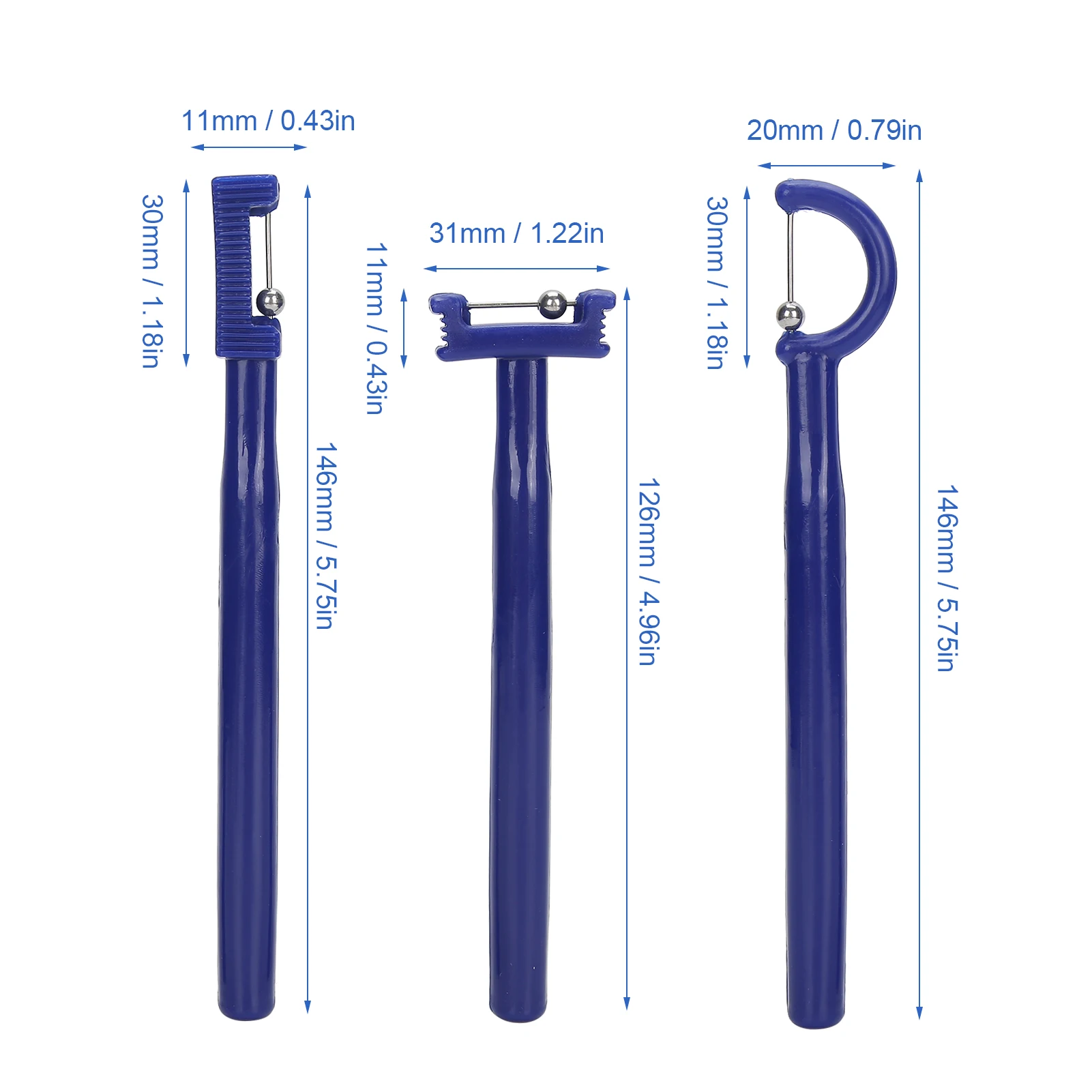 3pcs Tongue Tip Exercise Tool Tongue Tip Lateralization Lifting Oral Muscle Training Set Tongue Exercise Oral Muscle Training