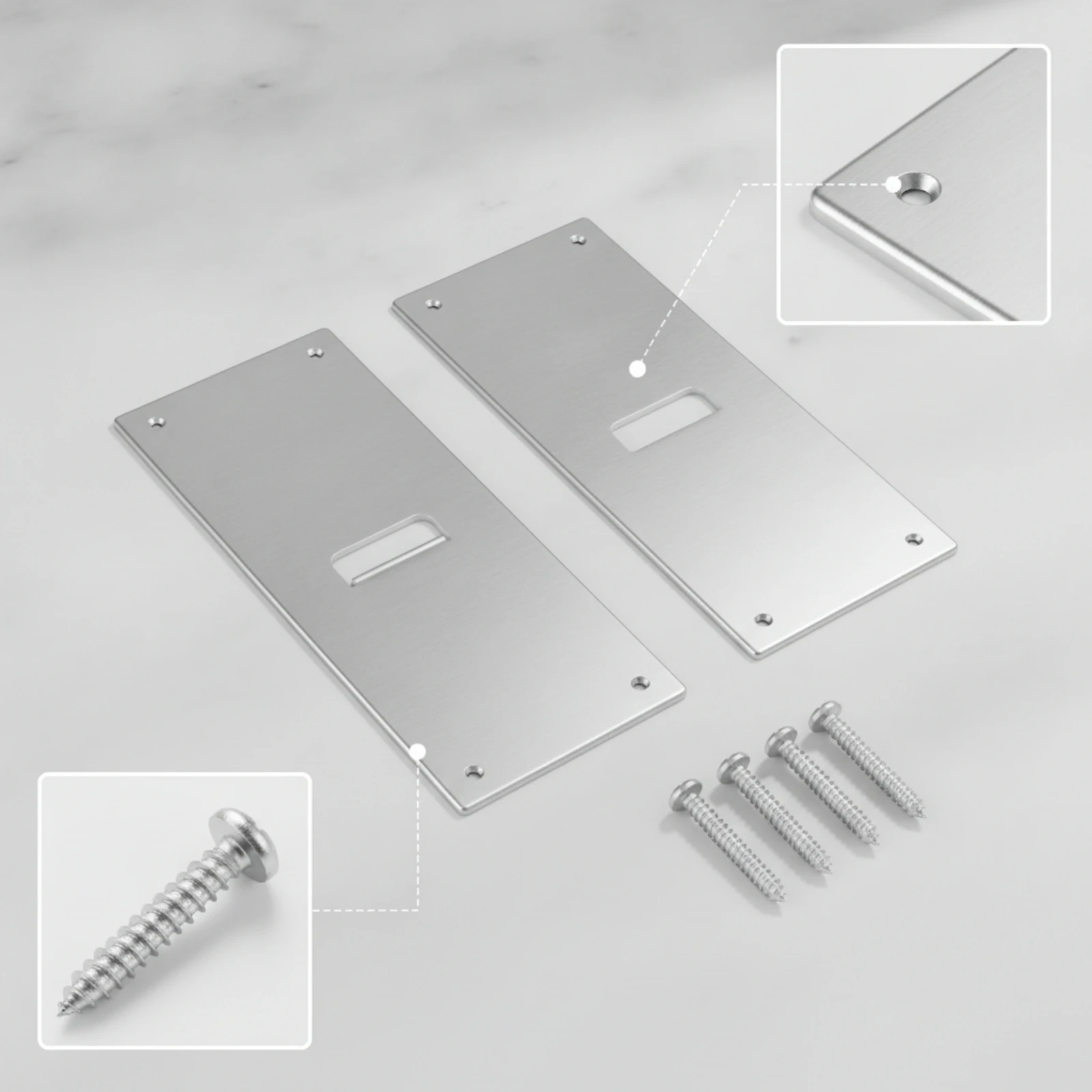 2 Pieces Fence Post Extender with Screws Rust Resistant Post Extension Bracket Hardware Easy Installation Stable for DIYers