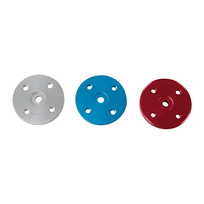 2 Pcs 23T 24T 25T CNC Metal Round RC Servo Arm Horn Super Heavy Duty Servo Arms For RC Model Plane Accessories Replacement Parts