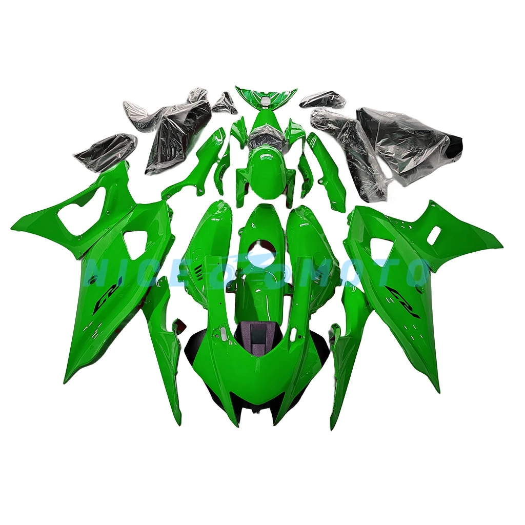 ABS الأخضر هيكل السيارة مجموعة دراجة نارية الهدايا المجمعة صالح لياماها YZF R7 2022 2023 2024 yzf-r7 22 23 24