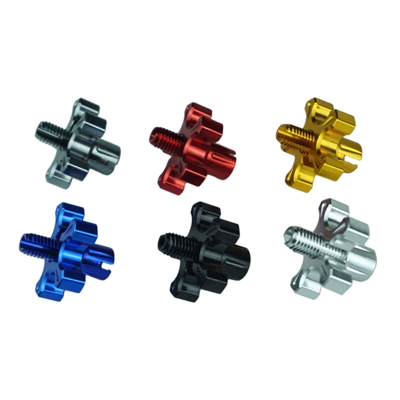 652F Aluminum Motorcycle Clutch Cable Wire Adjuster Fixed Screws For ER6-N GPX600