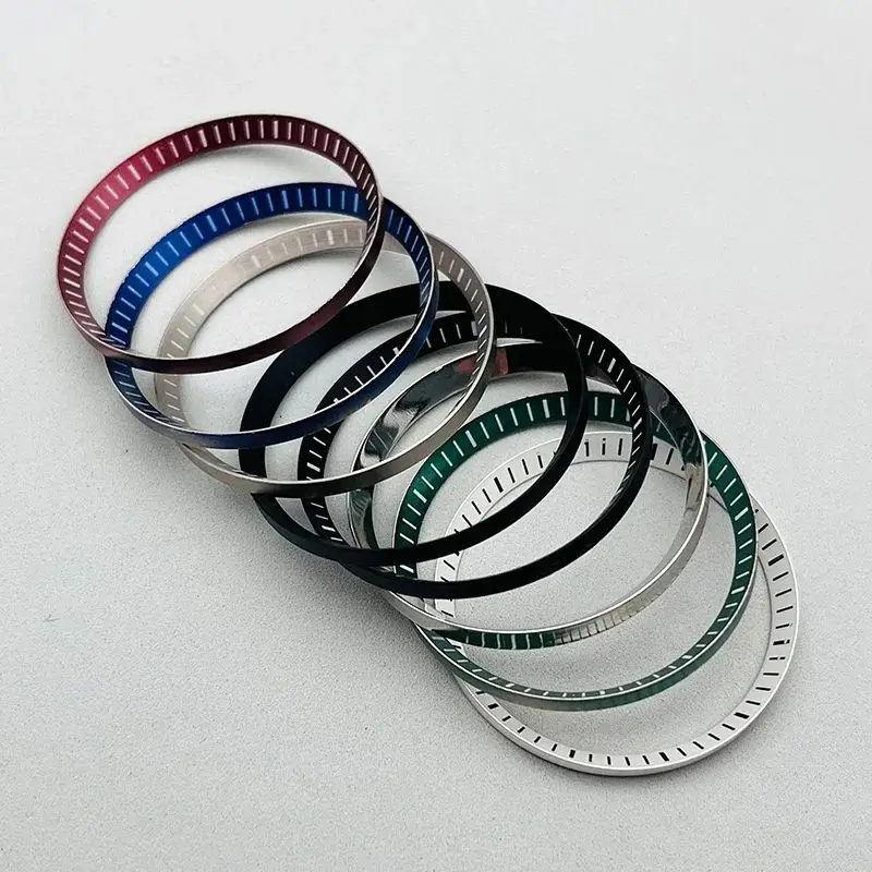 31.4*27.8mm Watch Chapter Copper Rings Fits Seiko 6105 6309 Turtle Captain Willard Diving Case NH35 NH36 Movement Repair Parts
