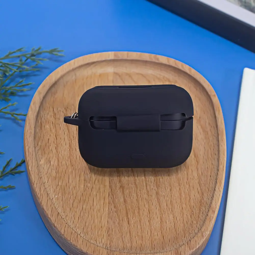 For TOZO NC3 2024 Earbuds Case Luxury Earphone Case Shockproof Cover For TOZO NC3 Soft Silicone Shell Accessories With Keyc Z5A3