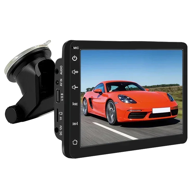 

7inch portable wireless apple carplay android auto screen display MP5 car dvd player