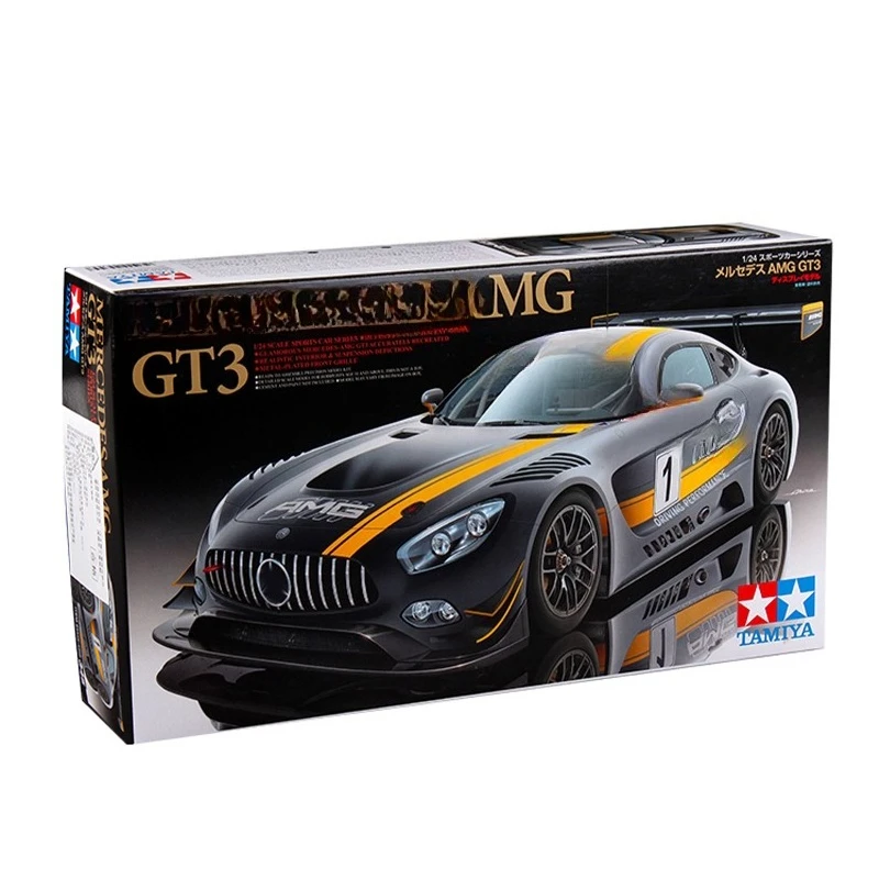 タミヤプラスチック組立車スケールモデルキット 24345 AMG GT3 スポーツカー 1/24 おもちゃ DIY コレクションギフト