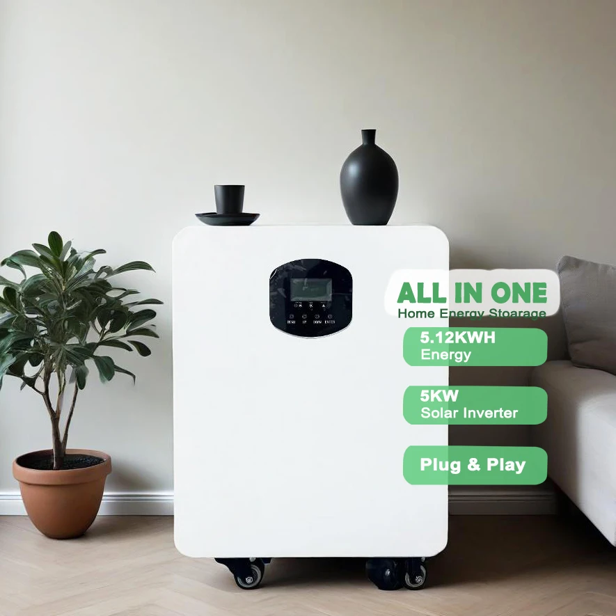 Renewable Energy Batteries Lifepo4 51.2V Lithium Ion Battery Built in Inverter 2KWH 5KWH 10KWH Prismatic Lithium Ion Batteries